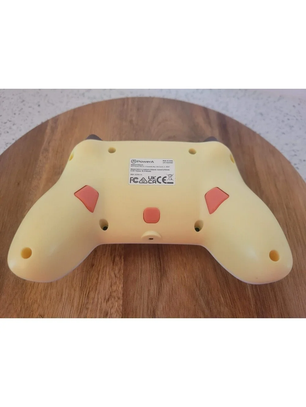 PowerA Pokemon Pikachu Electric Type Nintendo Switch Wired USB Controller White